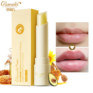 3.5G Natural Honey Chapstick Lip Balm Plumper Repair Wrinkle Dry Moisturizing Anti Aging LipBalm For Woman Winter Lips Care Baby