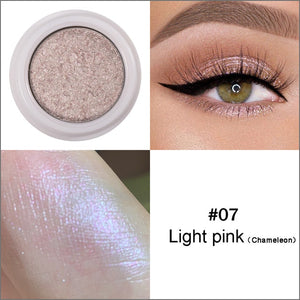 1 Piece Eyes Makeup Glitter & Shimmer Eye Shadow White 3D Face Highlighter Powder Women Professional Make up Cosmetics Eyeshadow