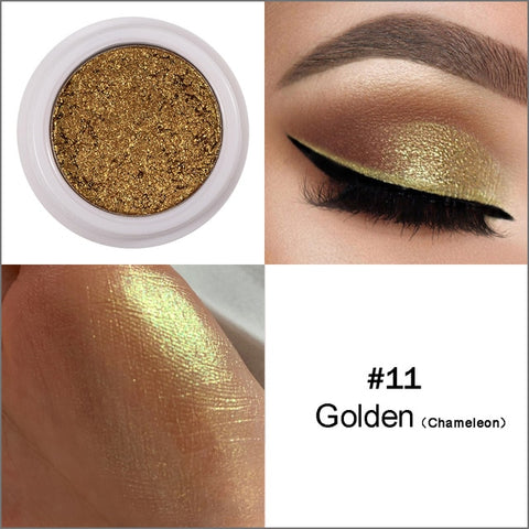 1 Piece Eyes Makeup Glitter & Shimmer Eye Shadow White 3D Face Highlighter Powder Women Professional Make up Cosmetics Eyeshadow