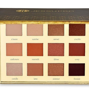 Jessup 12 colors Eyeshadow Palette Long-lasting Natural Cosmetic Make up Eyeshadow High Pigmented Earth