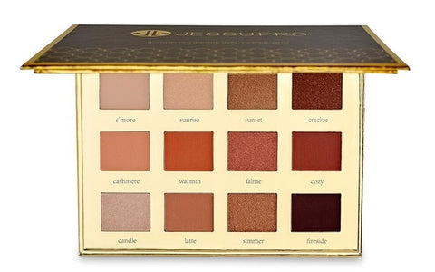 Jessup 12 colors Eyeshadow Palette Long-lasting Natural Cosmetic Make up Eyeshadow High Pigmented Earth