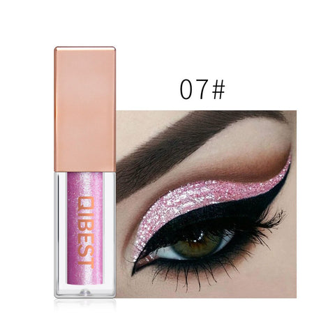 15 Colors Eyeshadow Glitter Liquid Easy To Wear Makeup Long Lasting Eyes Glow Shimmer Shiny Pigments Make Up Eye Shadow