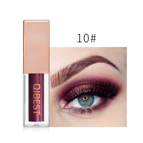 15 Colors Eyeshadow Glitter Liquid Easy To Wear Makeup Long Lasting Eyes Glow Shimmer Shiny Pigments Make Up Eye Shadow