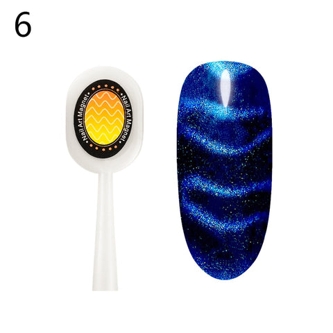 Mtssii Nail Art Magnet Stick Cat Eyes Magnet for Nail Gel Polish 3D Line Strip Effect Strong Magnetic Pen Tools for Gel Varnish