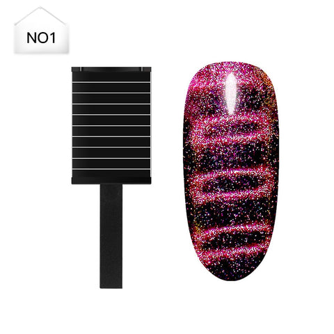 Mtssii Nail Art Magnet Stick Cat Eyes Magnet for Nail Gel Polish 3D Line Strip Effect Strong Magnetic Pen Tools for Gel Varnish