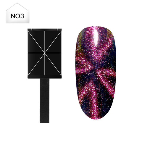 Mtssii Nail Art Magnet Stick Cat Eyes Magnet for Nail Gel Polish 3D Line Strip Effect Strong Magnetic Pen Tools for Gel Varnish