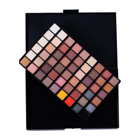 Professional 54 Colors Eye Shadow Palette Nude Matte Powder Eyeshadow Palette Makeup Shimmer Pigment Smoky Eye Shadow