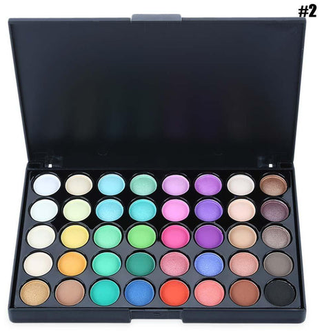 Professional 54 Colors Eye Shadow Palette Nude Matte Powder Eyeshadow Palette Makeup Shimmer Pigment Smoky Eye Shadow