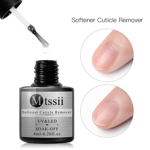 Mtssii Softener Cuticle Remover Nail Cuticle Oil Primer Air Dry Nail Care Tips Treatment Tools Manicure Top Base Matte Coat