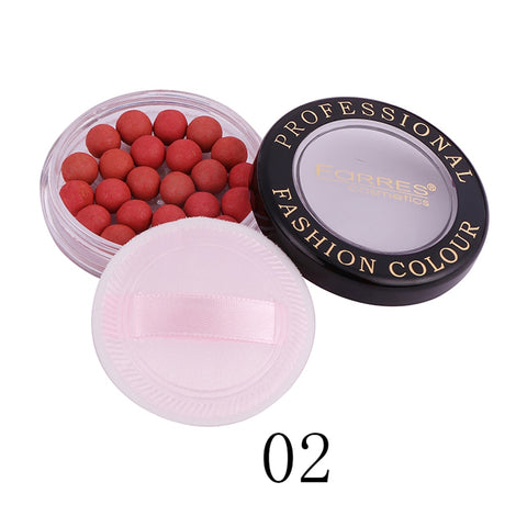 1PC Waterproof Long-lasting Rouge Foundation Cosmetics Face Contour Makeup Tools Blusher Face Blush Ball Makeup Tools