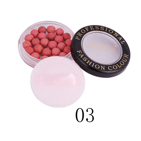 1PC Waterproof Long-lasting Rouge Foundation Cosmetics Face Contour Makeup Tools Blusher Face Blush Ball Makeup Tools