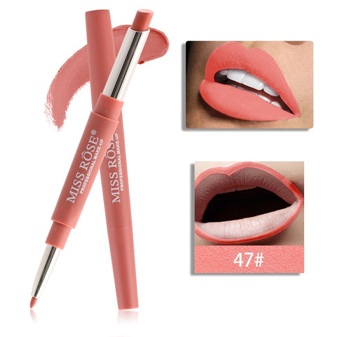 Miss Rose Top Brand Lip Liner Matte Lip Pencil Long-lasting Waterproof Moisturizing Lipsticks Makeup Sexy Lips Contour Cosmetics