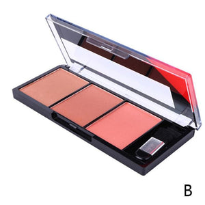 Face Blush Palette Easy To Wear Makeup Natural Powder Rouge Women Makeup Natural Blush Palette Durable Colors Blush With Brush