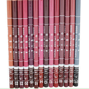 6PCS/lot Fashion Brand Multi Colors Waterproof Lip Liner Women Beauty Makeup Tools Lipliner Pencil Lipstick