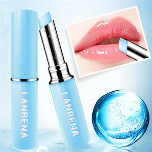 LANBENA Lip Balm Chameleon Rose Hyaluronic Acid Lips Plumper Moisturizing Nourishing Lip Care Lip Lines Natural Extract Lipstick