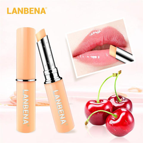 LANBENA Lip Balm Chameleon Rose Hyaluronic Acid Lips Plumper Moisturizing Nourishing Lip Care Lip Lines Natural Extract Lipstick