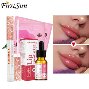 Lip Nourishing  Oil LANBENA Lip Care Serum Lip Plumper Repairing Reduce Lip Mask Fine Lines Increase Moisturizing Lip Elasticity