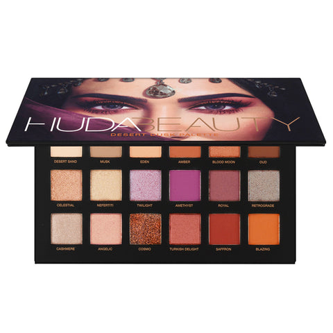 Hudas Beauty Palette Eyeshadow 18 Colors Rose Palette Matte Eyeshadow Glitter Palette Make Up Set Beauty Matte Hudas Beauty Set