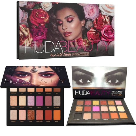 Hudas Beauty Palette Eyeshadow 18 Colors Rose Palette Matte Eyeshadow Glitter Palette Make Up Set Beauty Matte Hudas Beauty Set