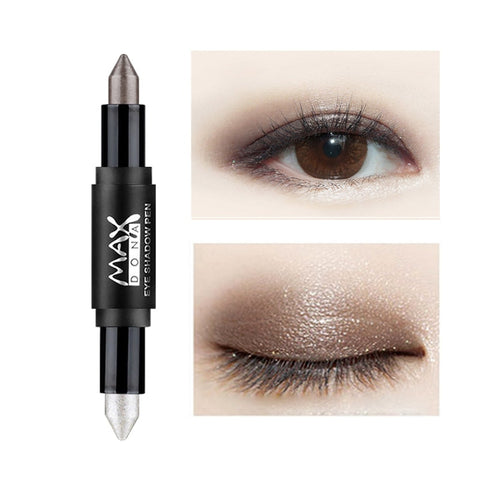 New Hot Double-end Shimmer Eyeshadow Pencils for Women Eyes Face Brighten White Glitter Highlighters Eye Shadow Make Up