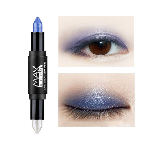 New Hot Double-end Shimmer Eyeshadow Pencils for Women Eyes Face Brighten White Glitter Highlighters Eye Shadow Make Up