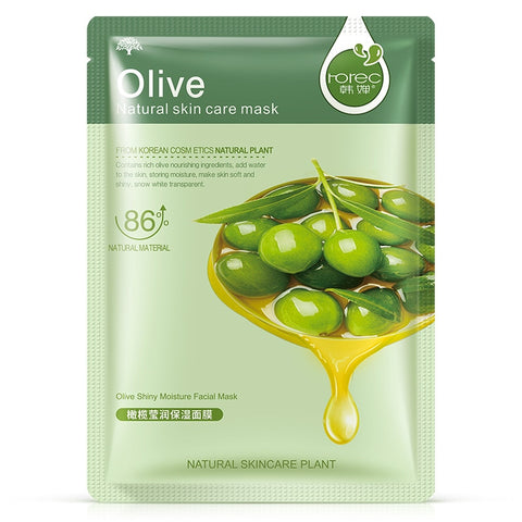 Lavender korean face mask acne Aloe Moisturizing Oil-control mask for face Cherry pomegranate Acne Treatment Facial skin care