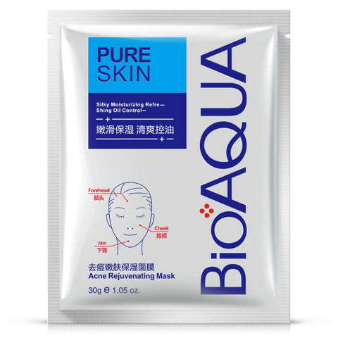 Lavender korean face mask acne Aloe Moisturizing Oil-control mask for face Cherry pomegranate Acne Treatment Facial skin care