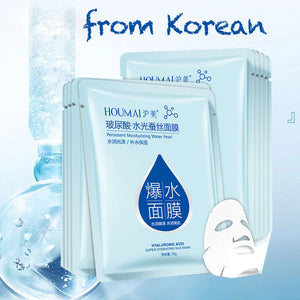 Hyaluronic acid face mask korean sheet mask Moisturizing facial mask skin care corean tony moly makeup  skincare