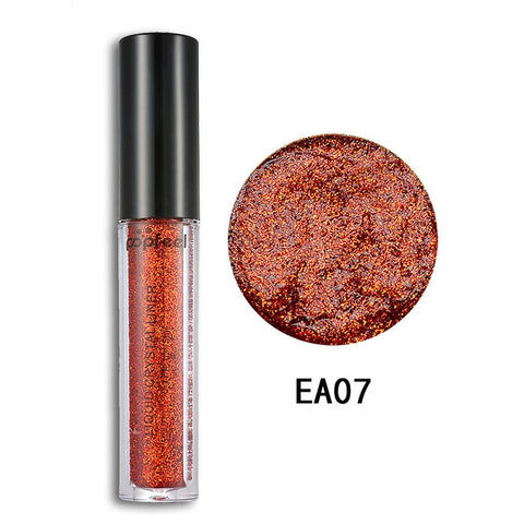 Eyes Makeup Glitter & Shimmer Liquid Diamond Make up Pearly Shinning Cream for Eye Shadow Eyeliner Long-lasting Eye Liner Shadow