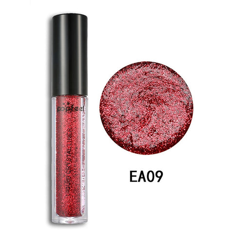 Eyes Makeup Glitter & Shimmer Liquid Diamond Make up Pearly Shinning Cream for Eye Shadow Eyeliner Long-lasting Eye Liner Shadow