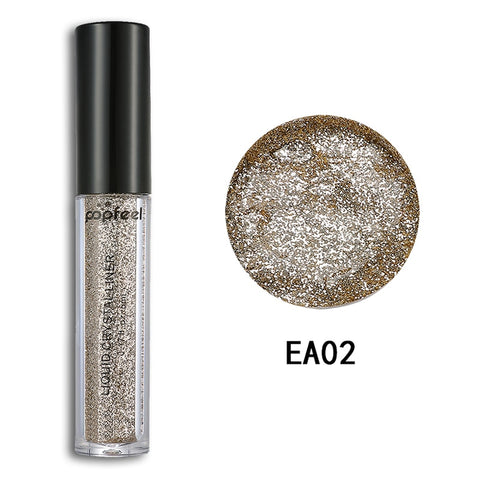 1Pcs Pro Glitter Eyeshadow Powder Long-Lasting Shimmer Eye Shadow Nude Pigments Metallic Makeup Beauty Cosmetics 12 Colors TSLM1