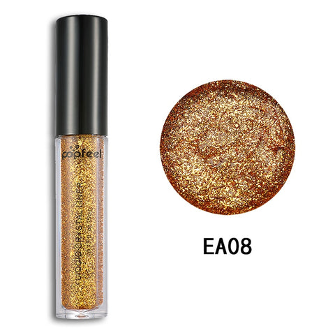 1Pcs Pro Glitter Eyeshadow Powder Long-Lasting Shimmer Eye Shadow Nude Pigments Metallic Makeup Beauty Cosmetics 12 Colors TSLM1