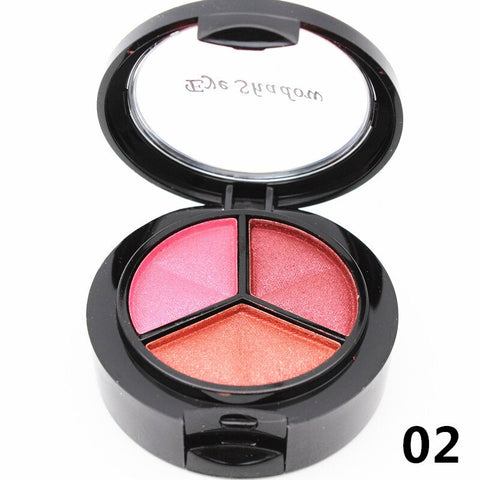 3 Colors Eyeshadow Palette Makeup Cosmetics Set Matte Waterproof Glitter Eye Shadow Professional Make Up Palette Shimmer Eyes