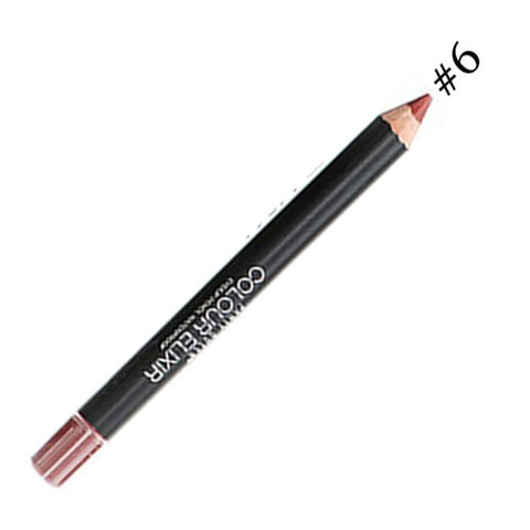 1 pcs Multicolor Party Queen Lip Liner Pencil Functional Eyebrow Eye Lip Makeup Waterproof Colorful Cosmetic Lipliner Pen