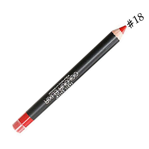 1 pcs Multicolor Party Queen Lip Liner Pencil Functional Eyebrow Eye Lip Makeup Waterproof Colorful Cosmetic Lipliner Pen