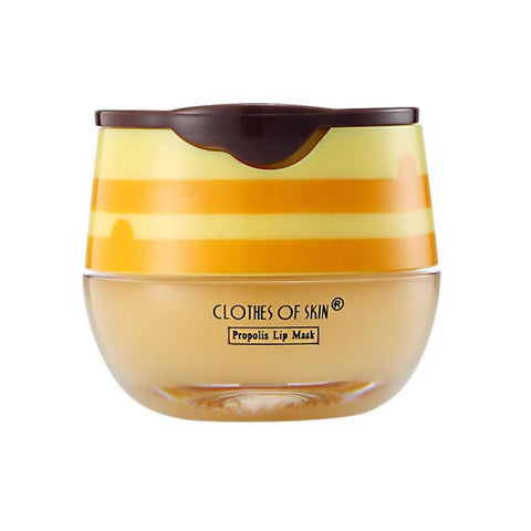 New Propolis Moisturizing Lip Mask Sleep Lip Balm Nourishing Anti-wrinkle Lip Care Anti-cracking Unisex Lip Mask With Brush 45g