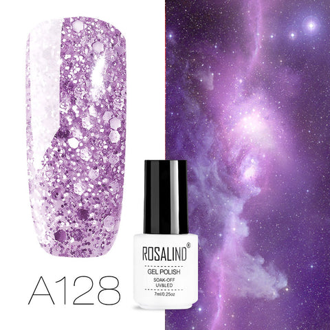 ROSALIND Gel Nail Polish Hybrid Varnishes All For Manicure Nails Art Semi Permanent UV Led Gel Polish Nail Design Base Top Coat