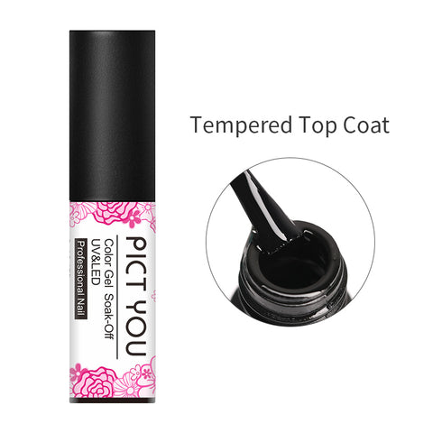 PICT YOU 5ml Solid-color Gel Polish Pure One-shot Color Nail Art Gel Fashion Soak Off UV Gel Varnish