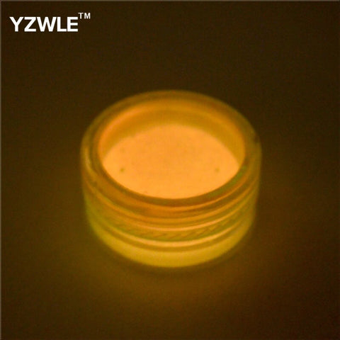 1pc Fluorescent Powder DIY Bright Nail Art Glow In The Dark Sand Powder Pigment Dust Luminous Nail Glitter Holographic glitter