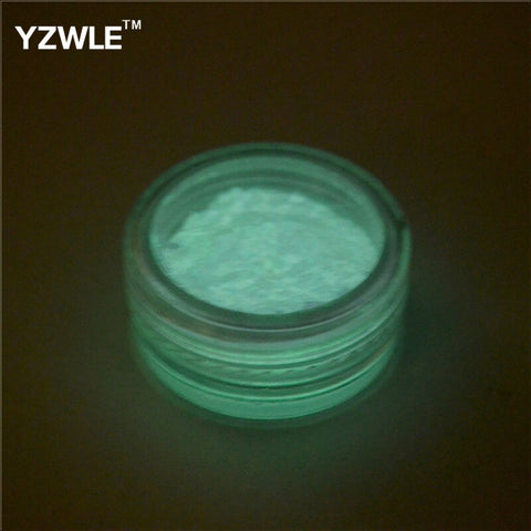 1pc Fluorescent Powder DIY Bright Nail Art Glow In The Dark Sand Powder Pigment Dust Luminous Nail Glitter Holographic glitter