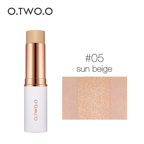 O.TWO.O Concealer Stick Foundation Makeup Full Coverage Contour Face Concealer Cream Base Primer Moisturizer Hide Blemish