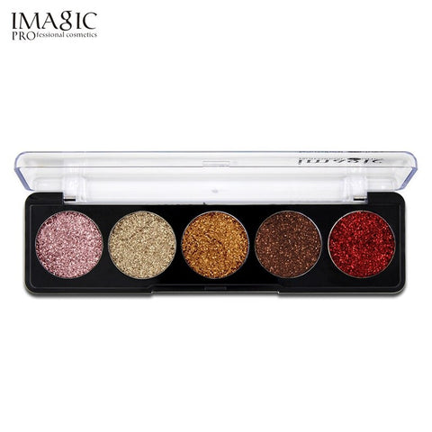 IMAGIC Glitter Eye Shadow  Bright Rainbow Pearl granules Glitters Diamond EyeShadows Cosmetic Make up Rainbow Eyeshadows