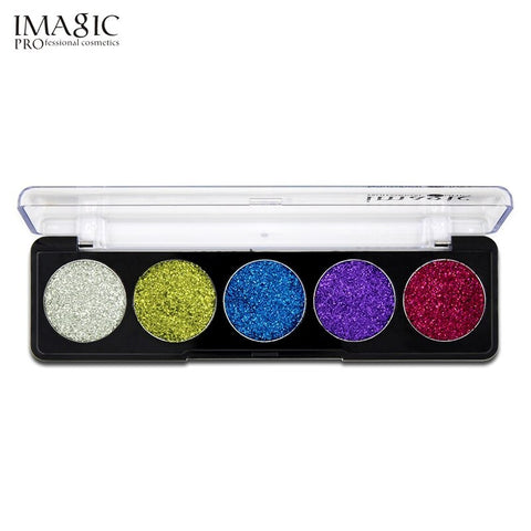 IMAGIC Glitter Eye Shadow  Bright Rainbow Pearl granules Glitters Diamond EyeShadows Cosmetic Make up Rainbow Eyeshadows