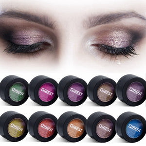 24 Colors Eye Shadow Easy to Wear Makeup Shimmer Pigment Single Color Green Purple Blue Red Cream Eyeshadow Palette Make Up