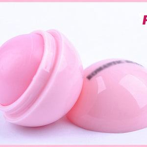 6 Colors Natural Plant Sphere Lip Pomade Fruit Lip Balm Moisturizer Lipstick Organic Lip Ball Lipstick Gloss Makeup