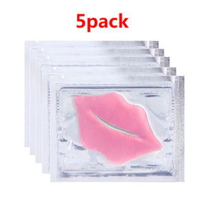 5/8/10Packs Collagen Lip Sleeping Mask Night Sleep Moisturing Nourishing Anti Wrinkle Lip Enhancement Lips Care Pads Patches