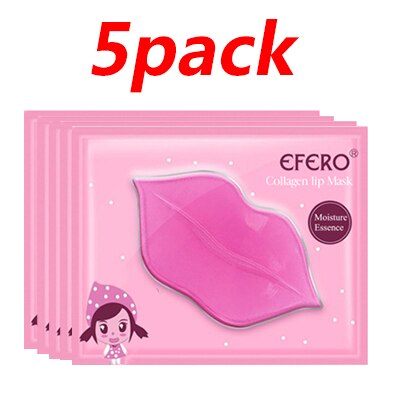 5/8/10Packs Collagen Lip Sleeping Mask Night Sleep Moisturing Nourishing Anti Wrinkle Lip Enhancement Lips Care Pads Patches