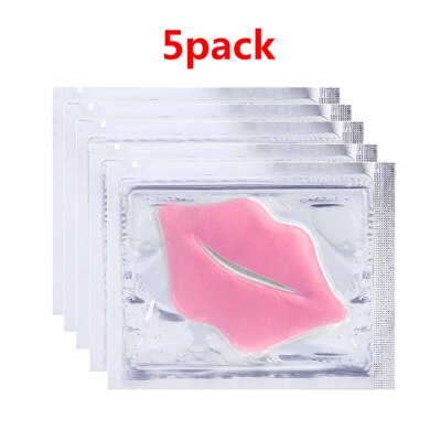 5/8/10 Pack Crystal Collagen Lip Mask Hydrating Moisturizing Essence Gel Patch Lip Masks Lip Care Enhancer Pads Patches