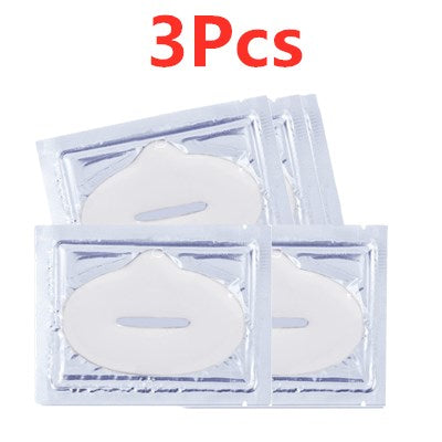 3/5/10/15Pack Moisture Essence Collagen Lip Mask Skin Care Gel Lip Masks Patches Anti Aging Lighten Lip Lines Plumper Masks