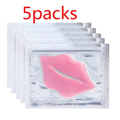 3/5/10/15Pack Moisture Essence Collagen Lip Mask Skin Care Gel Lip Masks Patches Anti Aging Lighten Lip Lines Plumper Masks